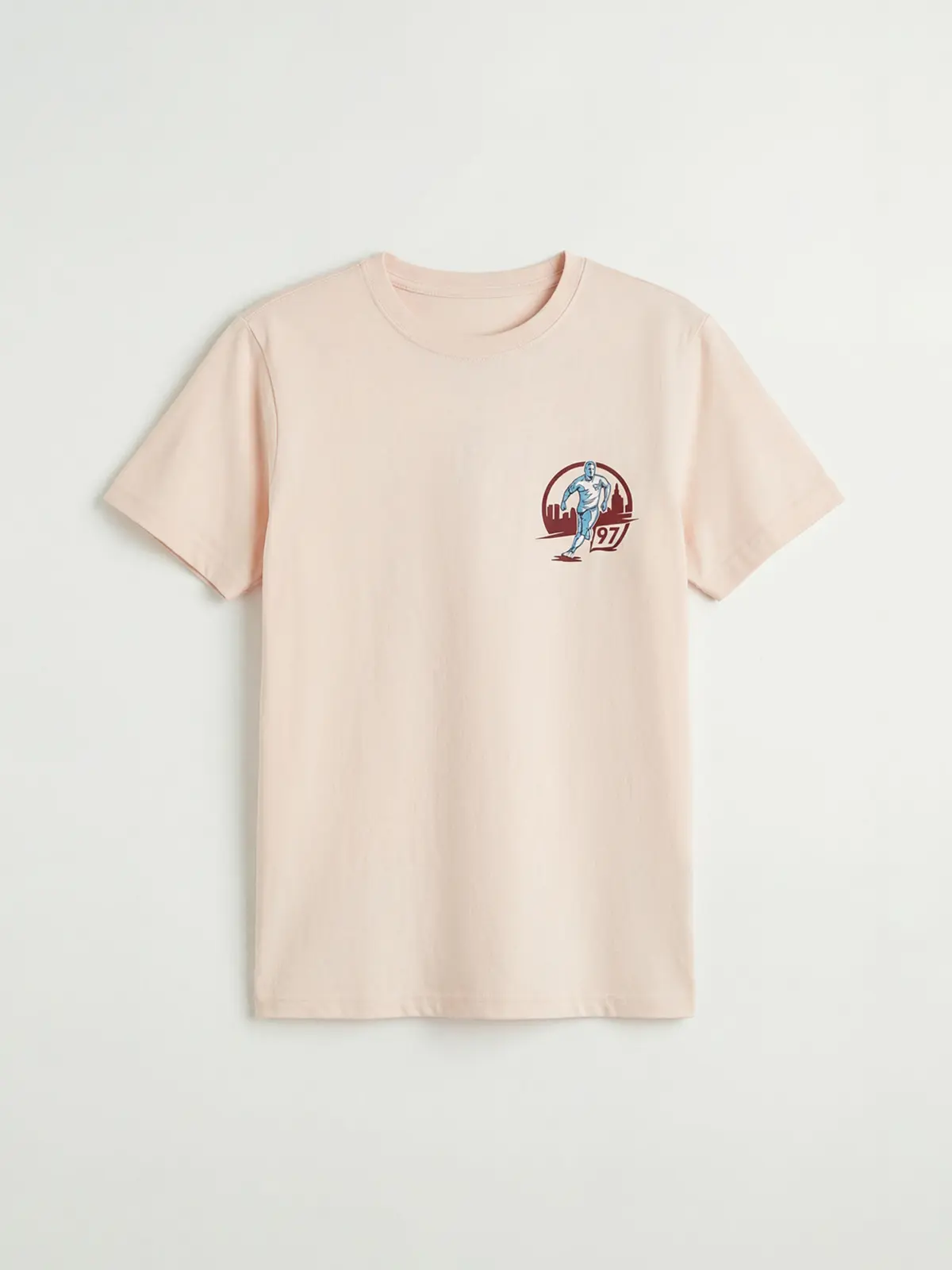S6J810Z4-ZN7_1 LC WAIKIKI Pink Printed Boys' T-Shirt - Image 1