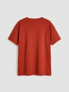 LCW Kids Orange Crew Neck Printed Boys' T-Shirt - Image 4