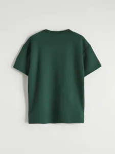 LCW Kids Green Printed Boys' Soft Touch T-Shirt - Image 4