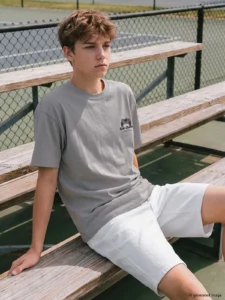 LCW Kids Gray Printed Boys' T-Shirt - Image 2