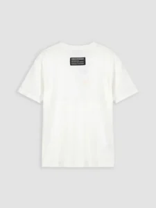 LCW Kids Ecru Crew Neck Printed Boys' T-Shirt - Image 5