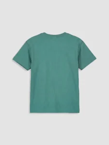 LCW Kids Green Crew Neck Hot Wheels Printed Boys' T-Shirt - Image 3