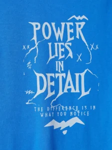 LC WAIKIKI Blue Crew Neck Printed Boys' T-Shirt - Image 2