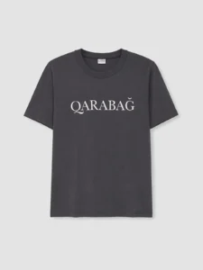 LCW Kids Anthracite Karabakh Printed Boys' T-Shirt