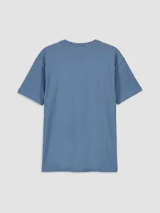 LCW Kids Blue Crew Neck Printed Boys' T-Shirt - Image 4