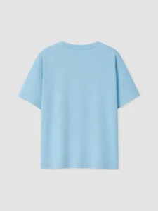 LCW Kids Blue Slogan Printed Boys' T-Shirt - Image 4