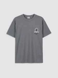 LCW Kids Gray Crew Neck Printed Boys' T-Shirt - Image 3