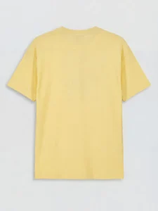 LCW Kids Yellow Crew Neck Printed Boys' T-Shirt - Image 4