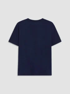 LCW Kids Navy Blue Azerbaycan Printed Boys' T-Shirt - Image 3