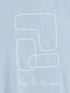LCW Kids Blue Crew Neck Embroidered Boys' T-Shirt - Image 4