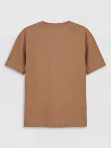 LCW Kids Brown Boys' Combed Cotton T-Shirt - Image 5