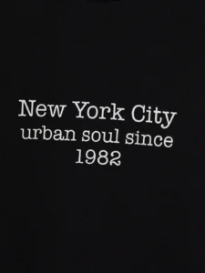 LCW Kids Black New York Printed Boys' T-Shirt - Image 5