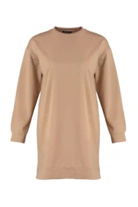 Trendyol Modest Black-Nude 2 Sets Paket Crew Neck Basic Knitting Sweatshirt - Image 10