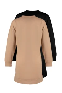 Trendyol Modest Black-Nude 2 Sets Paket Crew Neck Basic Knitting Sweatshirt - Image 13