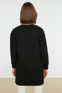 Trendyol Modest Black-Nude 2 Sets Paket Crew Neck Basic Knitting Sweatshirt - Image 7