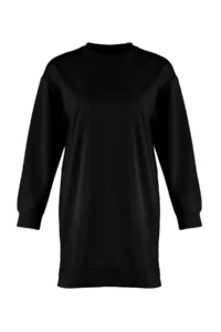 Trendyol Modest Black-Nude 2 Sets Paket Crew Neck Basic Knitting Sweatshirt - Image 9