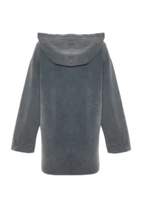 Trendyol Modest Anthracite Asit Washable Hooded Oversized Knitting Sweatshirt - Image 8