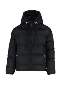 TRENDYOLMİLLA Black Hooded Rugular Pattern Water Repellent Puffer Jacket Coat - Image 17