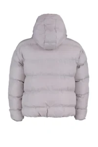 TRENDYOLMİLLA Gray Hooded Rugular Pattern Water Repellent Puffer Jacket Coat - Image 12
