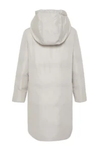 TRENDYOLMİLLA Gray-BLUE Double Sided Hooded Water Repellent LONG Puffer Jacket Coat - Image 16