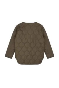 TRENDYOLMİLLA Khaki Color Bloklu Water Repellent Quilted Coat - Image 18