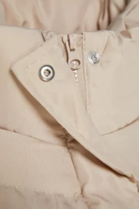 TRENDYOLMİLLA Beige Regular Pattern Water Repellent Puffer Jacket Coat - Image 11