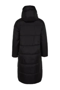 TRENDYOLMİLLA Black Regular Pattern Hooded Water Repellent LONG Puffer Jacket Coat - Image 17
