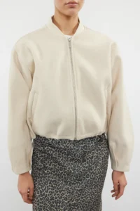 TRENDYOLMİLLA Stone Oversized Bowl Bomber Jacket Jacket Coat - Image 5