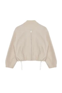 TRENDYOLMİLLA Stone Oversized Bowl Bomber Jacket Jacket Coat - Image 8