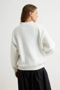 TRENDYOLMİLLA Black-Ecru 2 Sets Paket Knitting Cardigan/Sweatshirt - Image 4