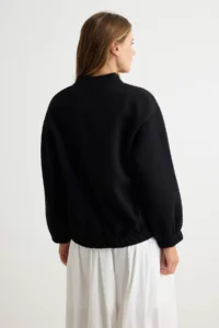 TRENDYOLMİLLA Black-Ecru 2 Sets Paket Knitting Cardigan/Sweatshirt - Image 8