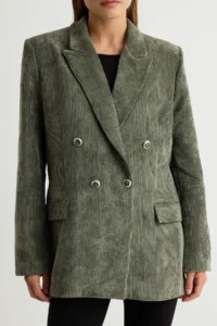 TRENDYOLMİLLA Khaki Blazer Jacket - Image 4