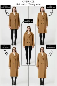 TRENDYOLMİLLA Burgundy Shawl Detailed Mono Closure Oversized LONG Bowl Overcoat - Image 9