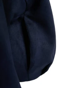 TRENDYOLMİLLA NAVY BLUE Oversized Pattern Suede Bomber Jacket Thin Jacket Coat - Image 6