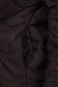 TRENDYOLMİLLA Brown Regular Pattern Quilted Coat - Image 7