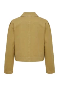 TRENDYOLMİLLA Wardrobe Essentials Tan Balloon Sleeve Regular DENIM Jacket - Image 7