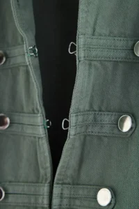 TRENDYOLMİLLA MINT buttoned Fit Cut DENIM Jacket - Image 5