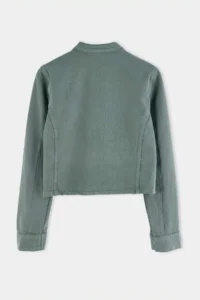 TRENDYOLMİLLA MINT buttoned Fit Cut DENIM Jacket - Image 6