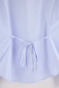 TRENDYOLMİLLA BLUE Tie Back Shirt - Image 7