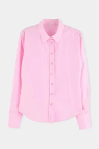 TRENDYOLMİLLA Powder PINK Tie Back Shirt - Image 5
