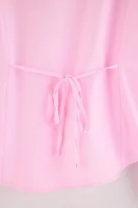 TRENDYOLMİLLA Powder PINK Tie Back Shirt - Image 7