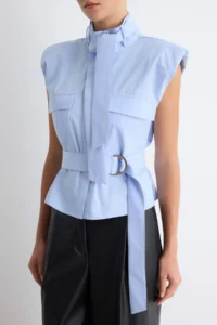 TRENDYOLMİLLA BLUE Shirt - Image 4