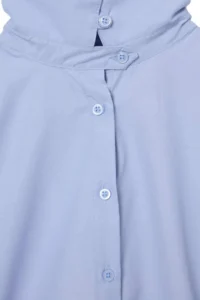 TRENDYOLMİLLA Light BLUE Stand Collar Shirt - Image 2