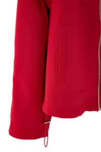 TRENDYOLMİLLA Red Oversized Hooded Summer Jacket Coat - Image 9