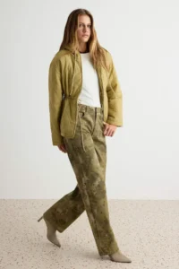 TRENDYOLMİLLA Khaki Regular Coat