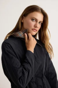 TRENDYOLMİLLA NAVY BLUE Regular Coat - Image 3