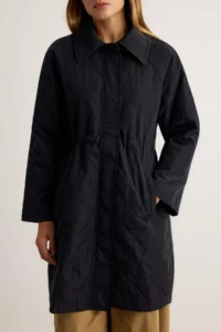 TRENDYOLMİLLA NAVY BLUE Regular Coat - Image 4