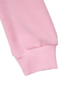 TRENDYOLMİLLA Light PINK Thick Without Raising Oversized/Wide Cut Carmen Collar Knitting Sweatshirt - Image 8