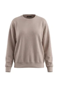 TRENDYOLMİLLA Stone Soft Touch Oversized/Wide Cut Crew Neck Knitting Sweatshirt - Image 5