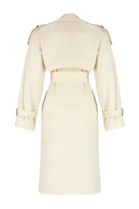 TRENDYOLMİLLA Stone Oversized Wide Cut Arched  Trench Coat - Image 12